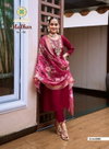 Malhar Vol 6 By Passion Tree Roman Silk Kurti With Bottom Dupatta Wholesale Online